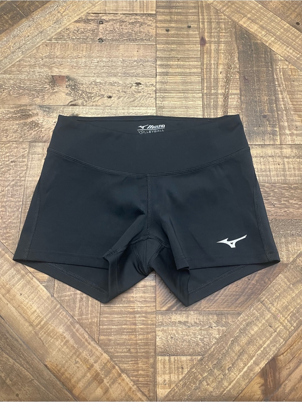 Mizuno Victory Women's Volleyball Spandex Shorts - Black - Size Medium
